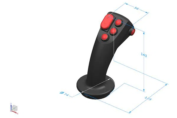 Grip of joystick