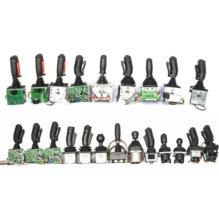 Controlador de joystick industrial com botões