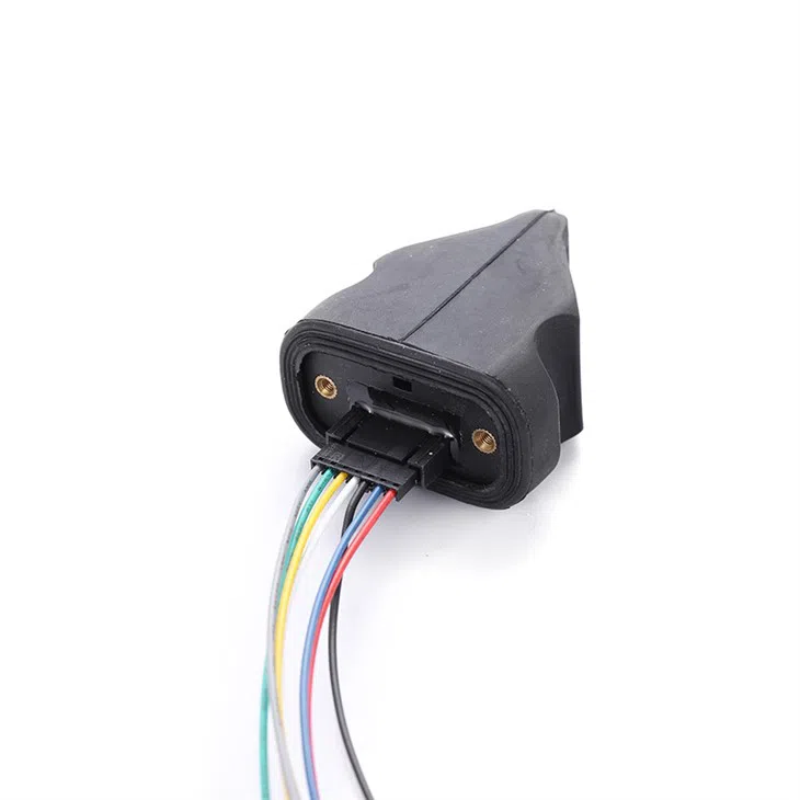 Efeito Hall de eixo único e joystick potenciométrico da ponta do dedo