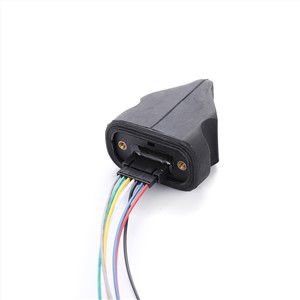 Efeito Hall de eixo único e joystick potenciométrico da ponta do dedo